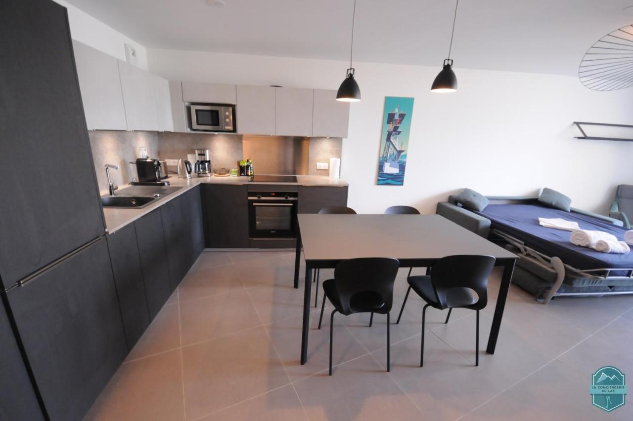 Le Repertoire Du Lac - Appartment 1 Bedroom For 2 Or 4 People Garage อานซี ภายนอก รูปภาพ